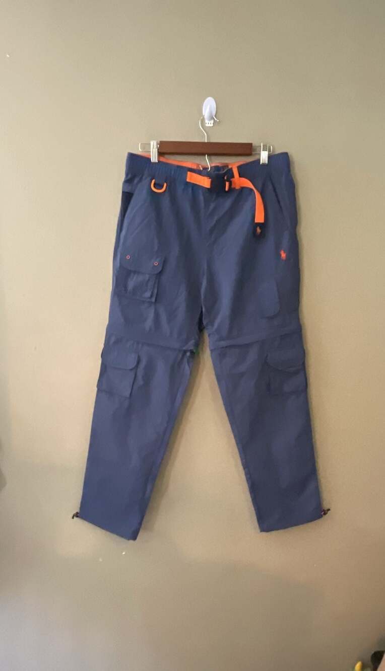 Polo Ralph Lauren Convertible Cargo Sportsman Hiking Pants with Belt
